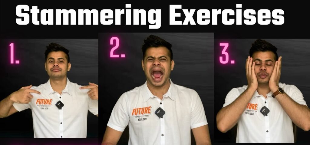 exercises, exercise, stammering cure exercises